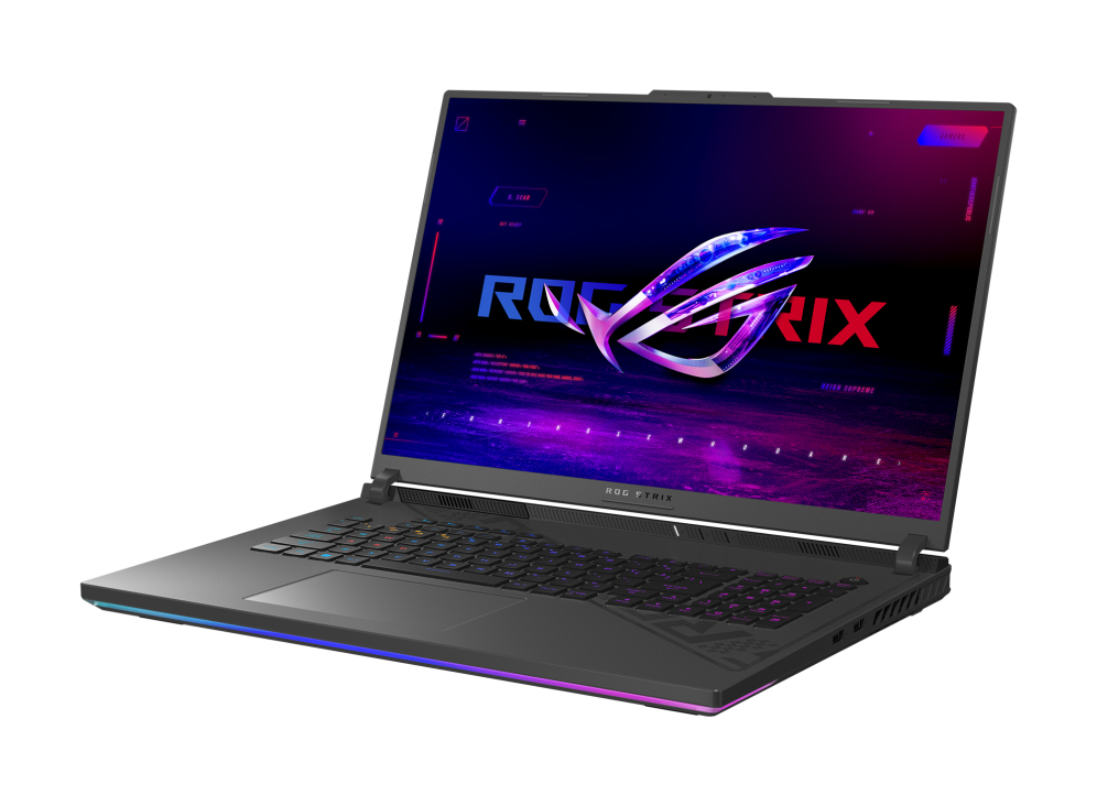 ASUS ROG Strix RTX mit TB G18 SSD, Gray 4070, i7 Notebook 1 Prozessor, 18 Display, Intel® Zoll 32 RAM, Eclipse Core™ GB Gaming NVIDIA GeForce G814JI-N6051W