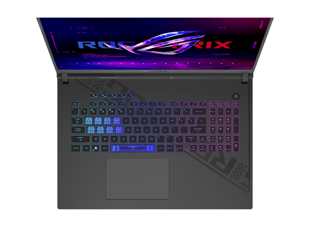 ASUS ROG Strix G18 Intel® Display, RTX RAM, Eclipse i7 32 NVIDIA Prozessor, Gray GB 18 Core™ G814JI-N6051W, GeForce Notebook SSD, 1 mit TB Zoll 4070, Gaming
