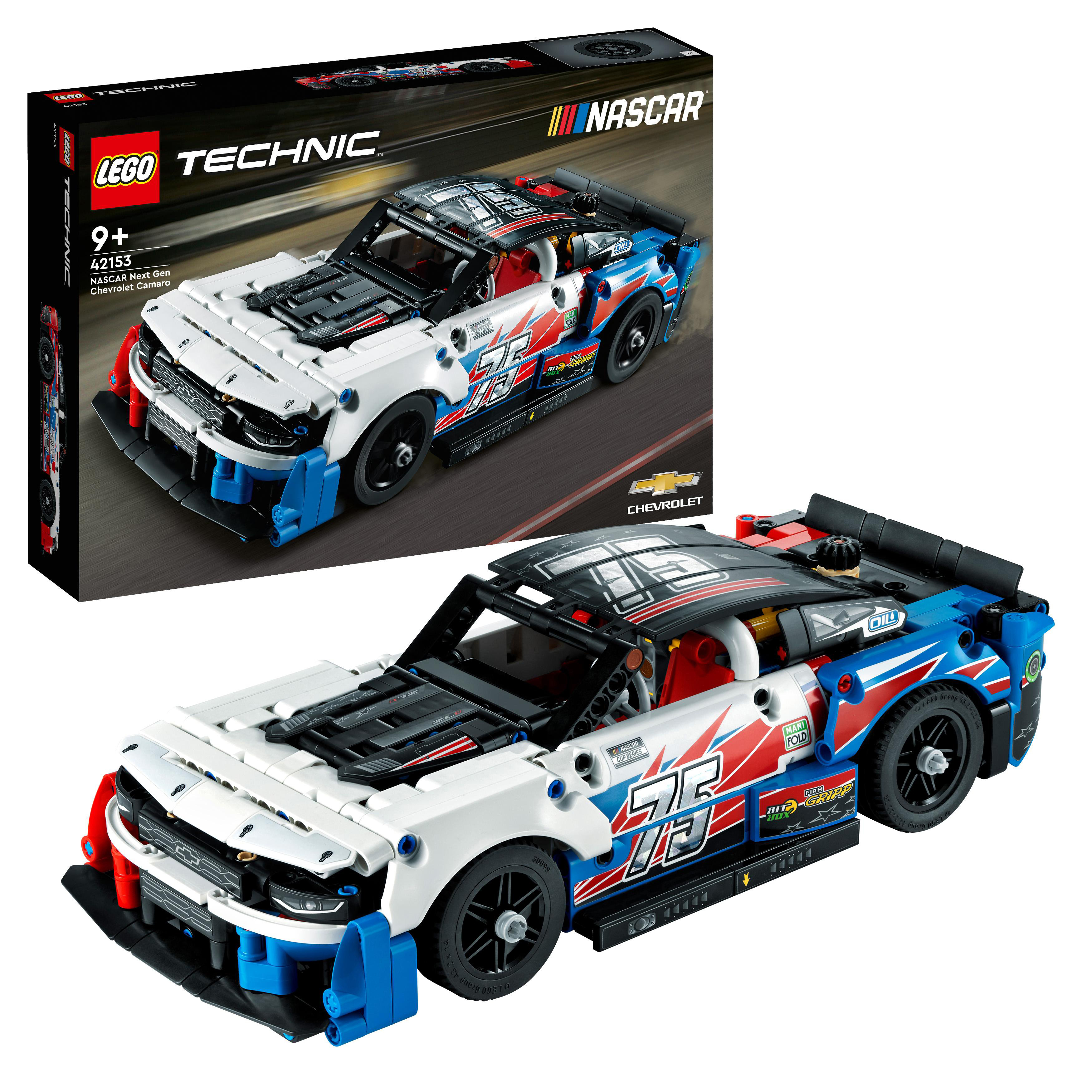 LEGO Technic Bausatz, Chevrolet 42153 ZL1 NASCAR Camaro Gen Next Mehrfarbig