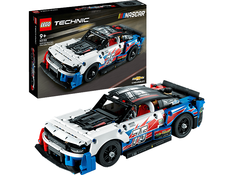 LEGO Technic 42153 NASCAR Next Gen Chevrolet Camaro ZL1 Bausatz, Mehrfarbig