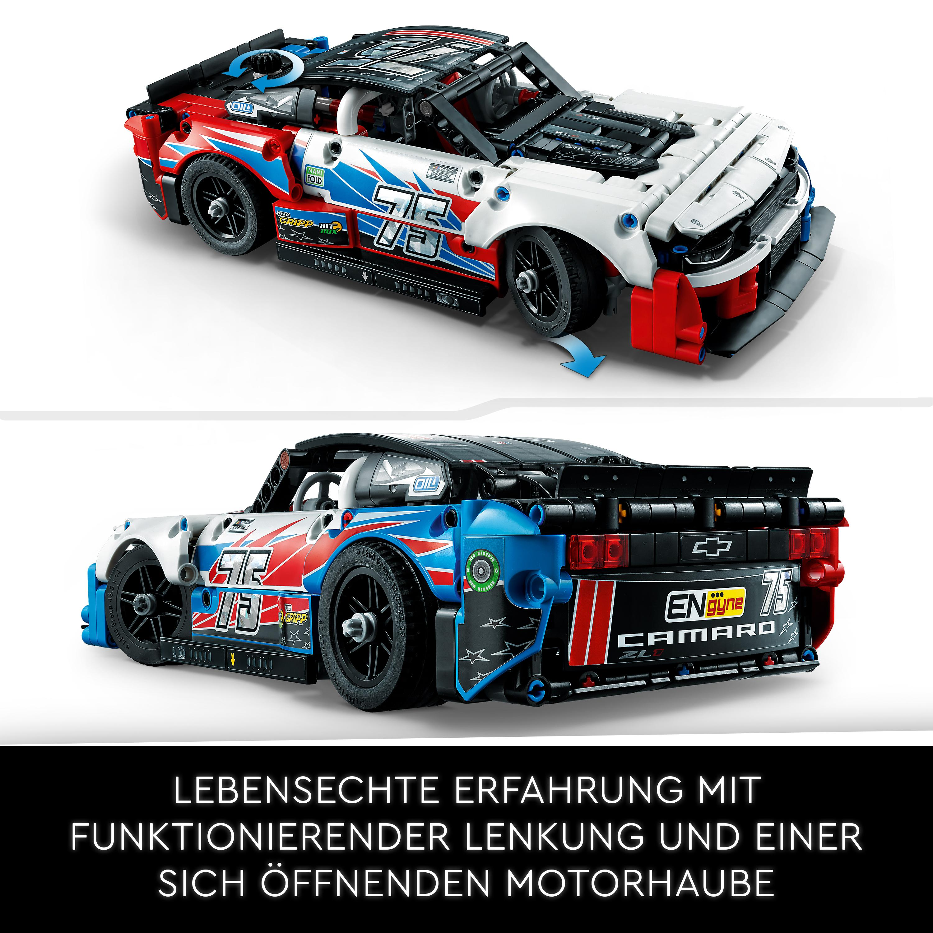 LEGO Technic Bausatz, Chevrolet 42153 ZL1 NASCAR Camaro Gen Next Mehrfarbig