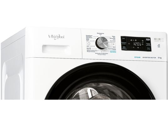 WHIRLPOOL WM FCH 914 A - Machine à laver - (9 kg, Blanc)