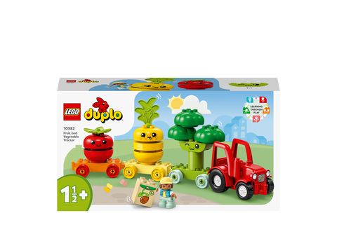 LEGO DUPLO My First 10982 Obst- und Gemüse-Traktor Bausatz, Mehrfarbig  Bausatz kaufen