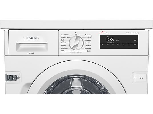 SIEMENS WI14W542CH - Machine à laver - (8 kg, Blanc)