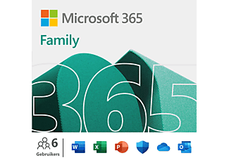 Microsoft 365 Family | Jaarabonnement - 6 Gebruikers kopen? | MediaMarkt