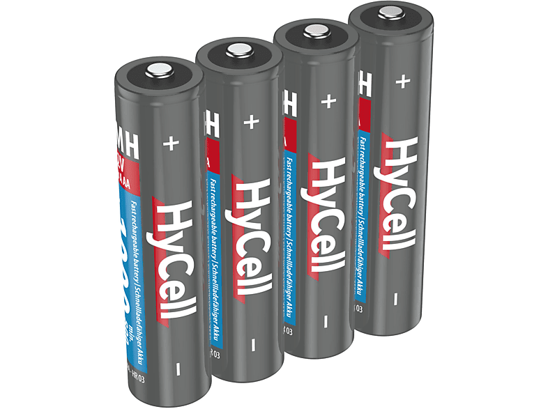 Thumbnail - ANSMANN HyCell X4Energy AAA Micro Akku, Ni-MH, 1.2 Volt, 1000 mAh 4 Stück