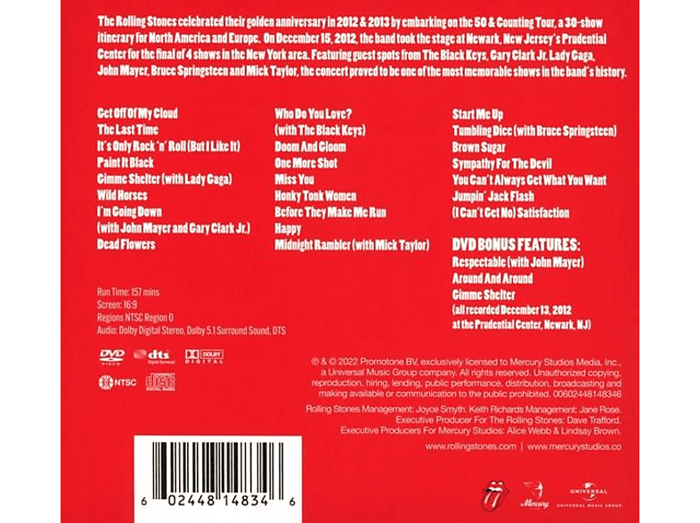 The Rolling Stones - GRRR Live! Live At Newark [CD + DVD] — Foto 2 von 2