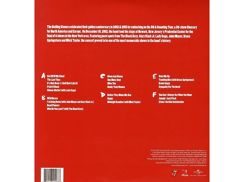 Thumbnail - The Rolling Stones - GRRR Live! Live At Newark (3LP) (Vinyl)