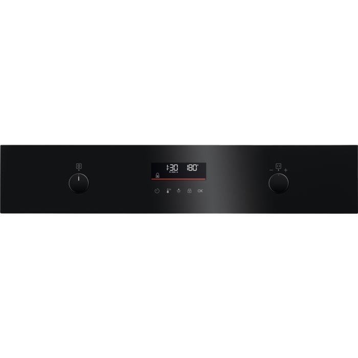 AEG BPK435090B 6000 Surroundcook Backofen mit Pyrolyse (71 l, Schwarz, 595 mm breit, A+)