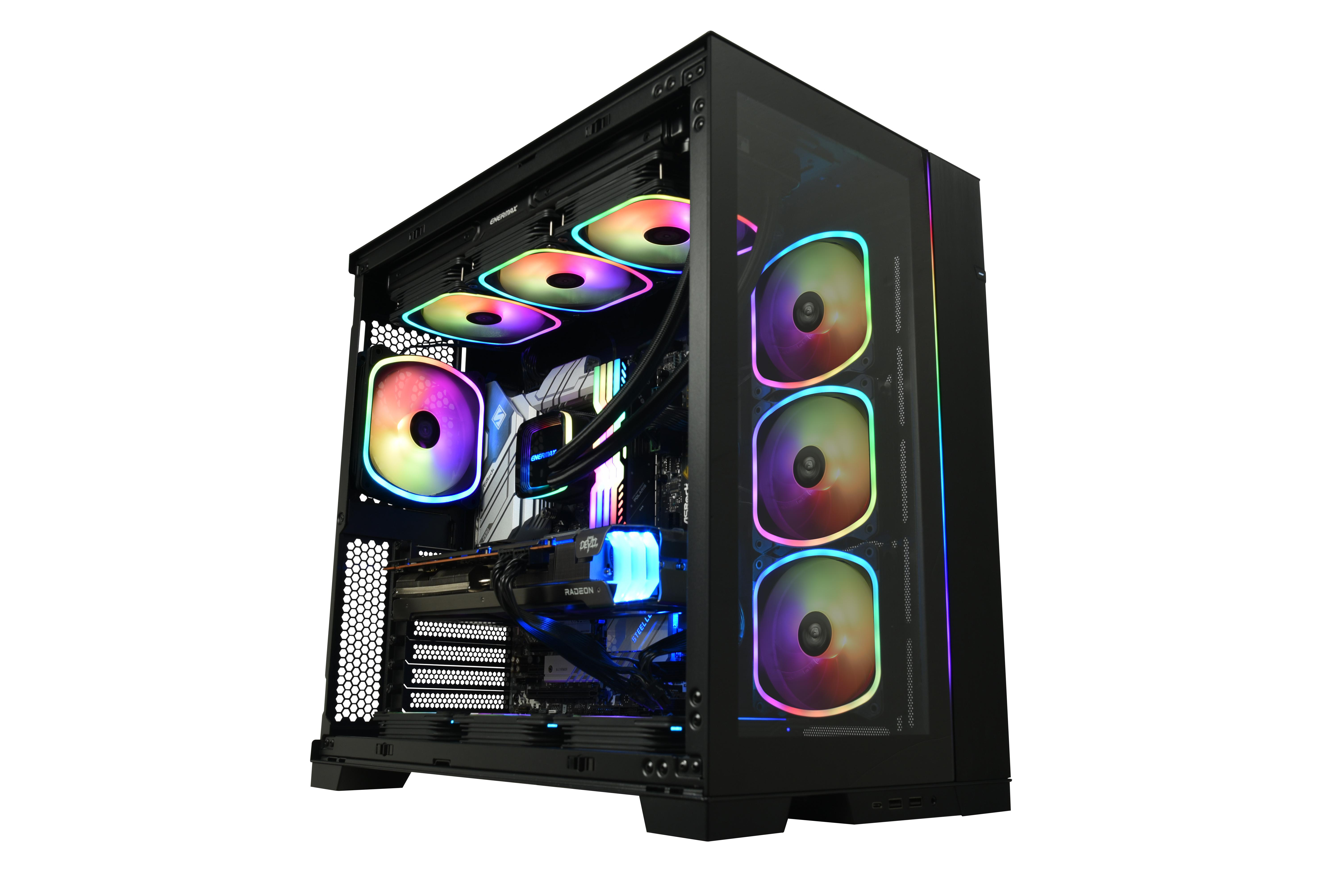 ENERMAX Aquafusion ADV 360 CPU Wasserkühlung, Schwarz ARGB