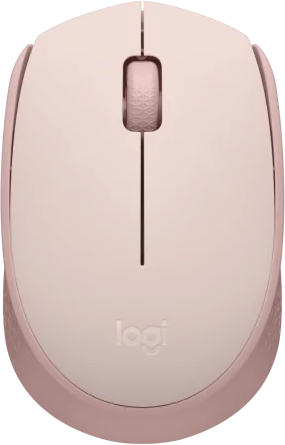 LOGITECH M171 vezeték nélküli optikai egér, USB, rózsaszín (910-006865)