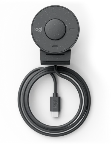 Webkamera egy csomagban USB-C kábellel.