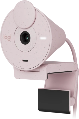LOGITECH Brio 300 FullHD webkamera, rózsaszín (960-001448)