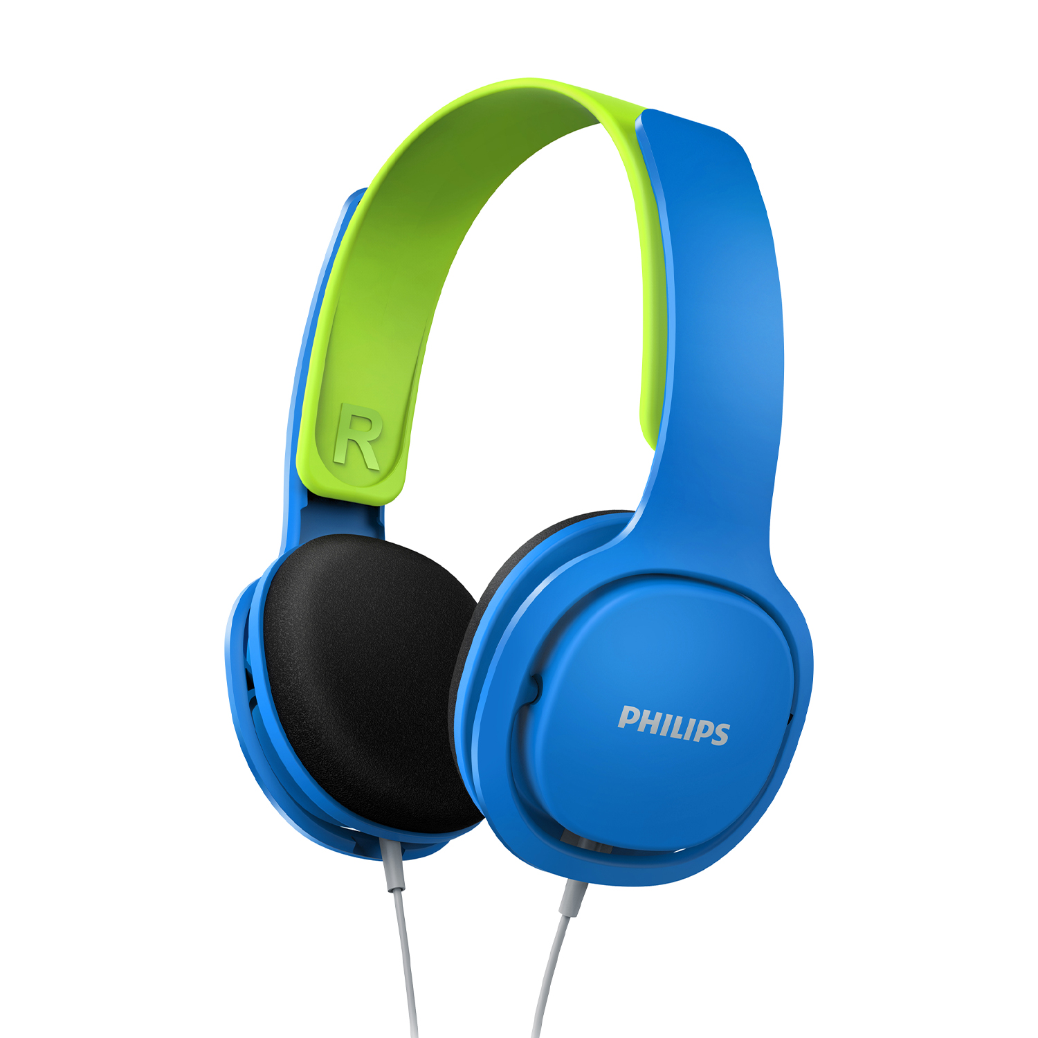 Philips Shk2000Bl/00 Cuffie, Blu/verdi