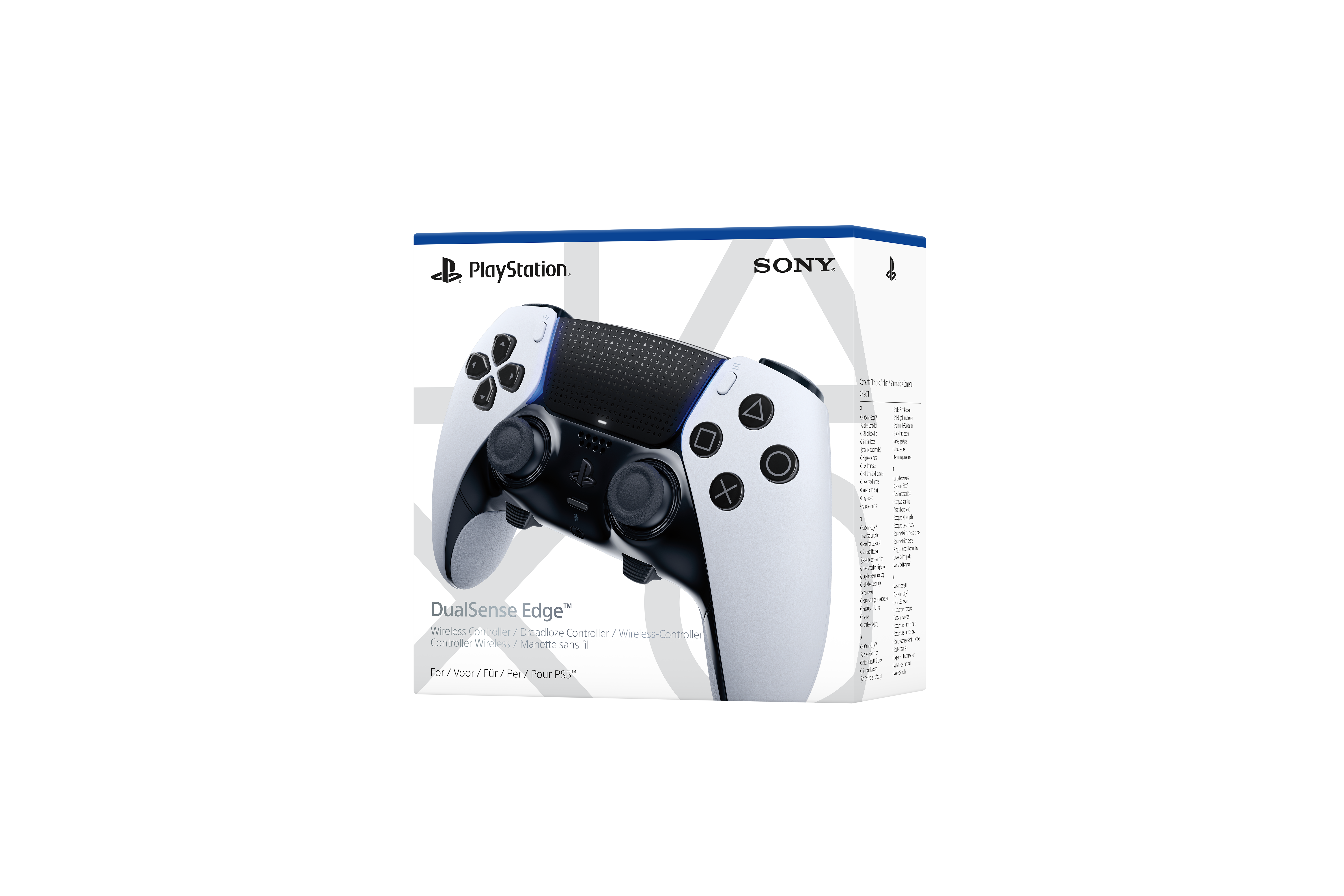 9443995 Wireless SONY 5 DualSense™ für Controller Edge Weiß PlayStation