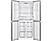 BEKO FDR5100 - Foodcenter/Side-by-Side (Standgerät)