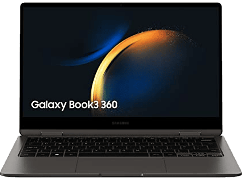 Convertible 2 en 1 - Samsung Galaxy Book3 360, 13.3" FHD, Intel® Evo™ Core™ i5-1340P, 16GB RAM, 512GB, W11H, Teclado QWERTY español, Graphito