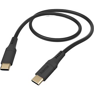 HAMA USB-C - USB-C-kabel Flexible 1.5 m Zwart (201576)