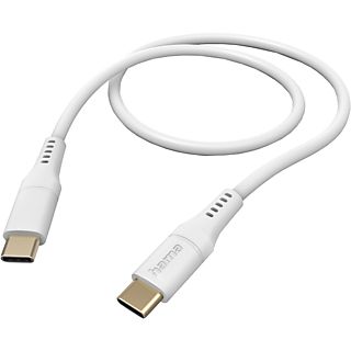 HAMA USB-C - USB-C-kabel Flexible 1.5 m Wit (201577)