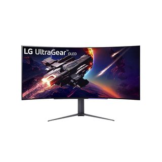 LG UltraGear 45GR95QE-B - 45 inch - 3440x1440 (Ultrawide Quad HD) - OLED - 0.03 ms - 240 Hz