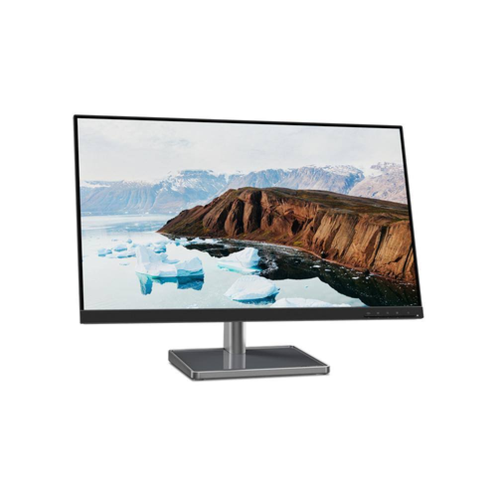 Monitor - Lenovo L27m-30, 27" Full-HD, 6 ms, 75 Hz, HDMI®, VGA, USB-C Gen 1 (DP 1.2 Alt Mode), USB 3.2 Gen 1, Raven Black