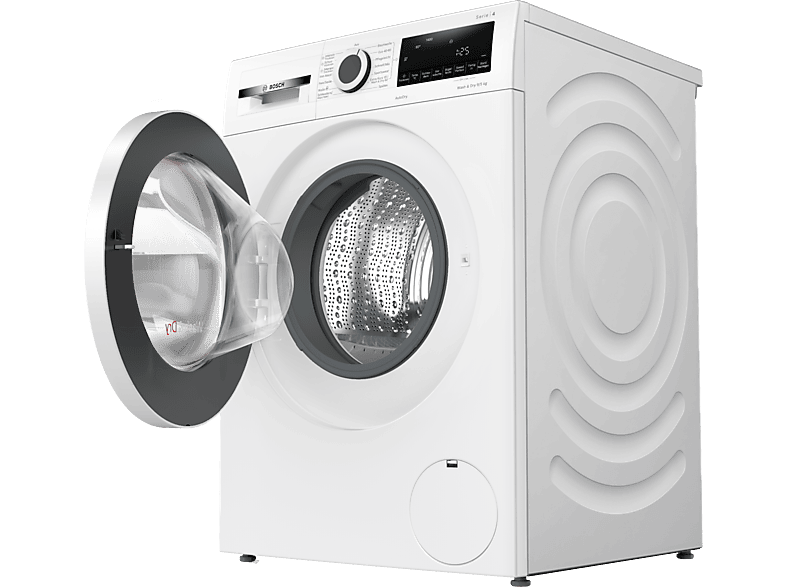 Bosch WNA13441 Waschtrockner (9 kg / 5 kg, 1400 U/Min., freistehend, Weiß)