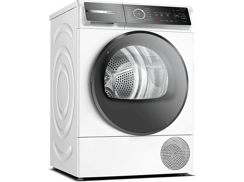 BOSCH WQB245B40 Wärmepumpentrockner Serie 8 (9,0 kg, Weiß)