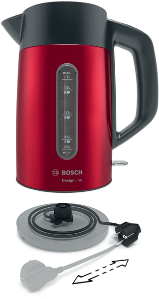 BOSCH TWK4P434 Su Isıtıcısı Kırmızı