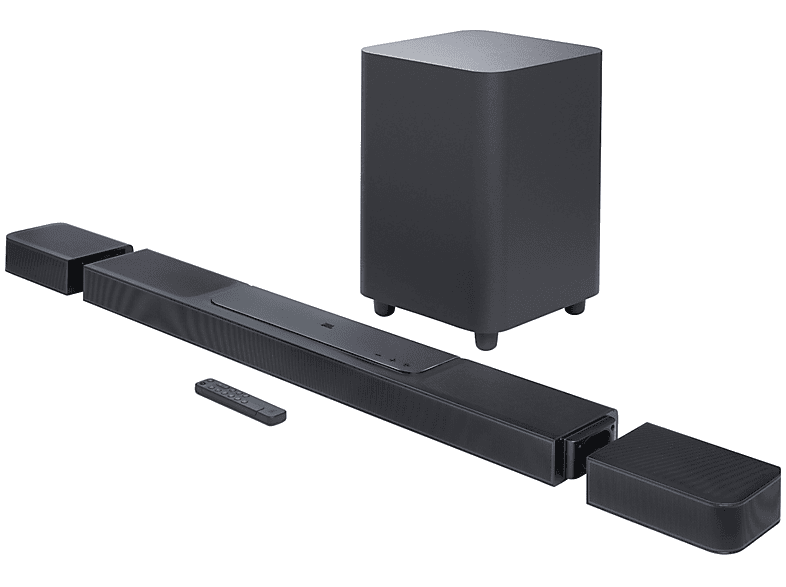 Soundbar + Subwoofer JBL BAR 1300 5.1 canali e oltre, Potenza Max 1170 W, Cassa wireless, Nero