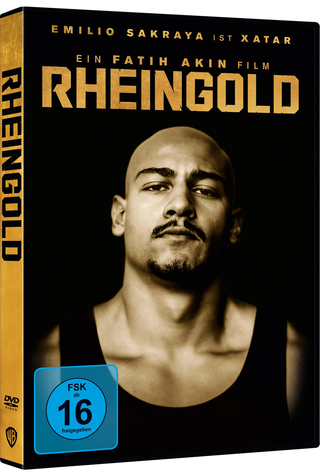DVD-Cover: Mann mit Glatze und Schnurrbart, schwarzes Tanktop, schwarzer Hintergrund.
