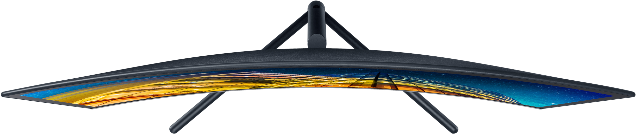 SAMSUNG Monitor LU32R590CWPXEN Curved, UHD 4K, 31.5 Zoll, 60Hz, 4ms, 250cd, VA-Panel, 103% sRGB, Weiß 31,5 Zoll Monitor, UHD 4K, 4 ms Reaktionszeit, 250 cd/m², 60 Hz, Weiß