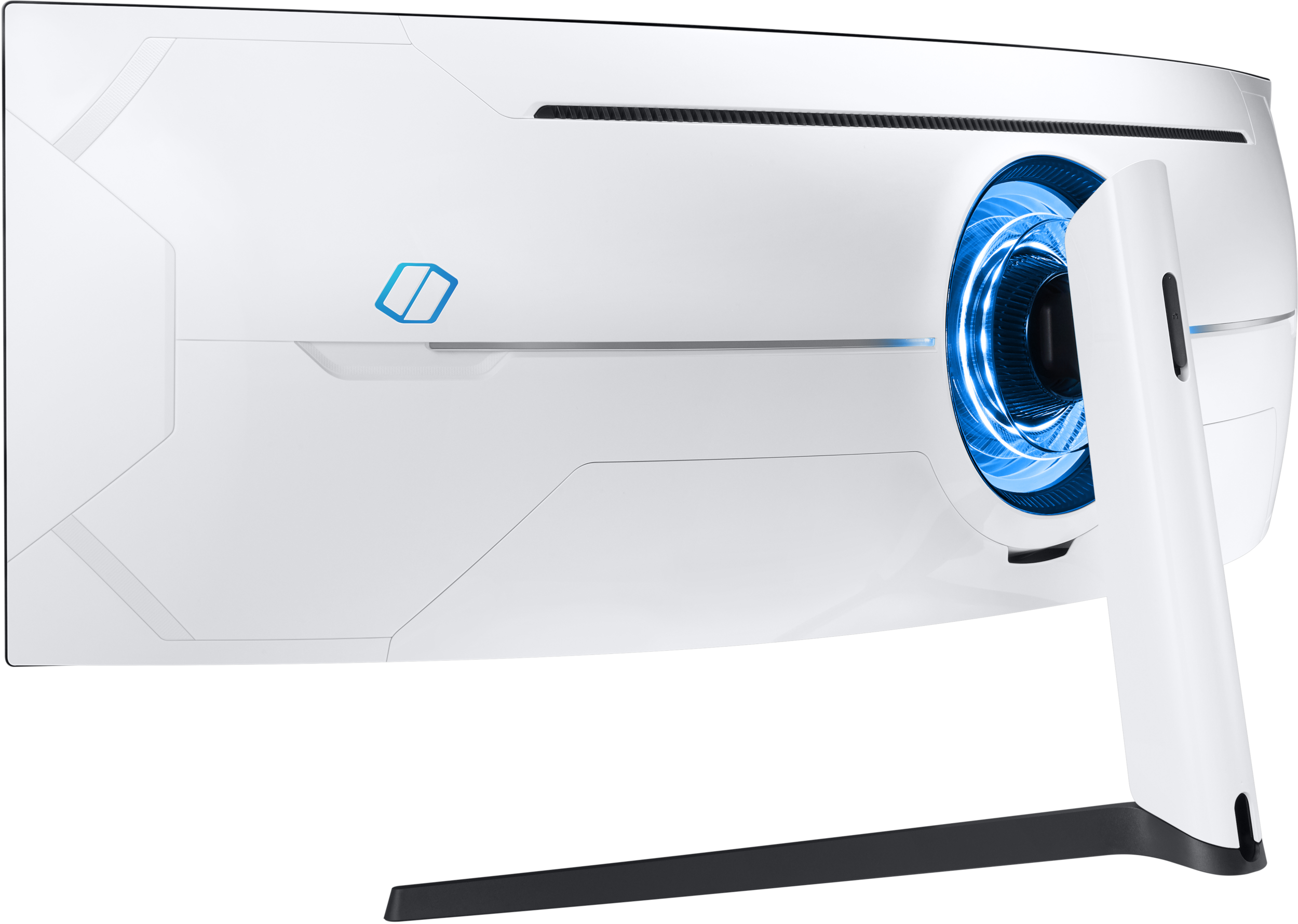 SAMSUNG Monitor Odyssey G9 Curved, DQHD, 49 Zoll, 240Hz, 1ms, 420cd, VA-Panel, 92% AdobeRGB, FreeSync Premium Pro, Weiß 49 Zoll Monitor, 5K Ultrawide, 1 ms Reaktionszeit, 420 cd/m², 240 Hz, Weiß