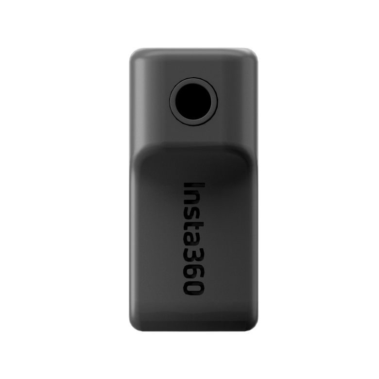 INSTA360 X3 Mikrofon Adaptörü Siyah