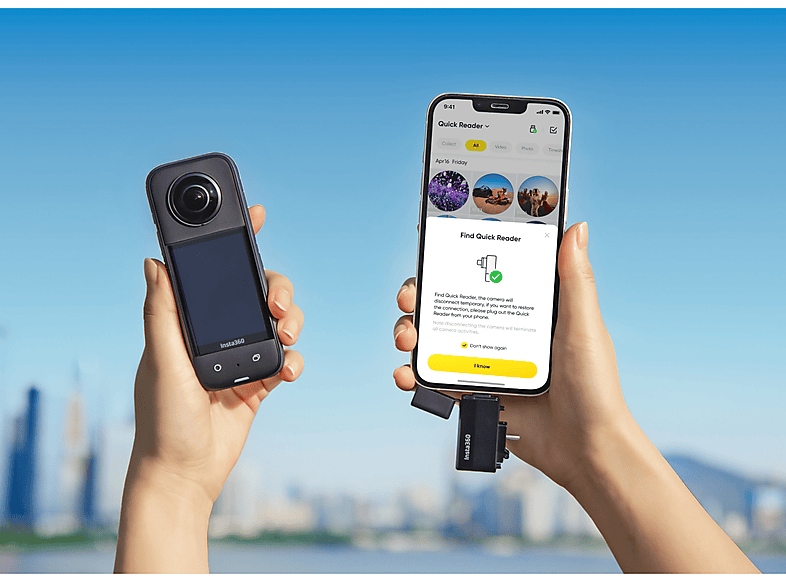 INSTA360 X3 Hızlı Okuyucu Siyah Fiyat & Özellik | MediaMarkt