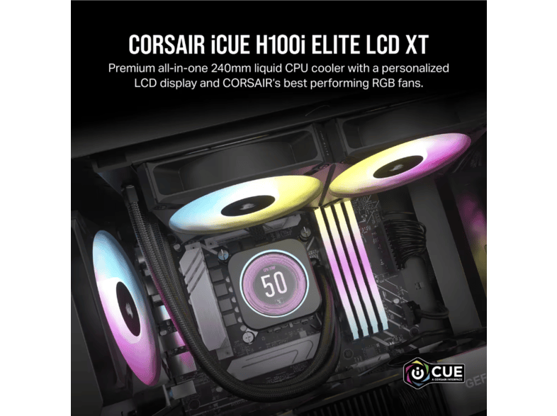 Acquistare CORSAIR iCUE H100i ELITE LCD XT Raffreddamento liquido della CPU