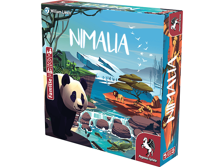 Thumbnail - PEGASUS SPIELE Nimalia Familienspiel Mehrfarbig