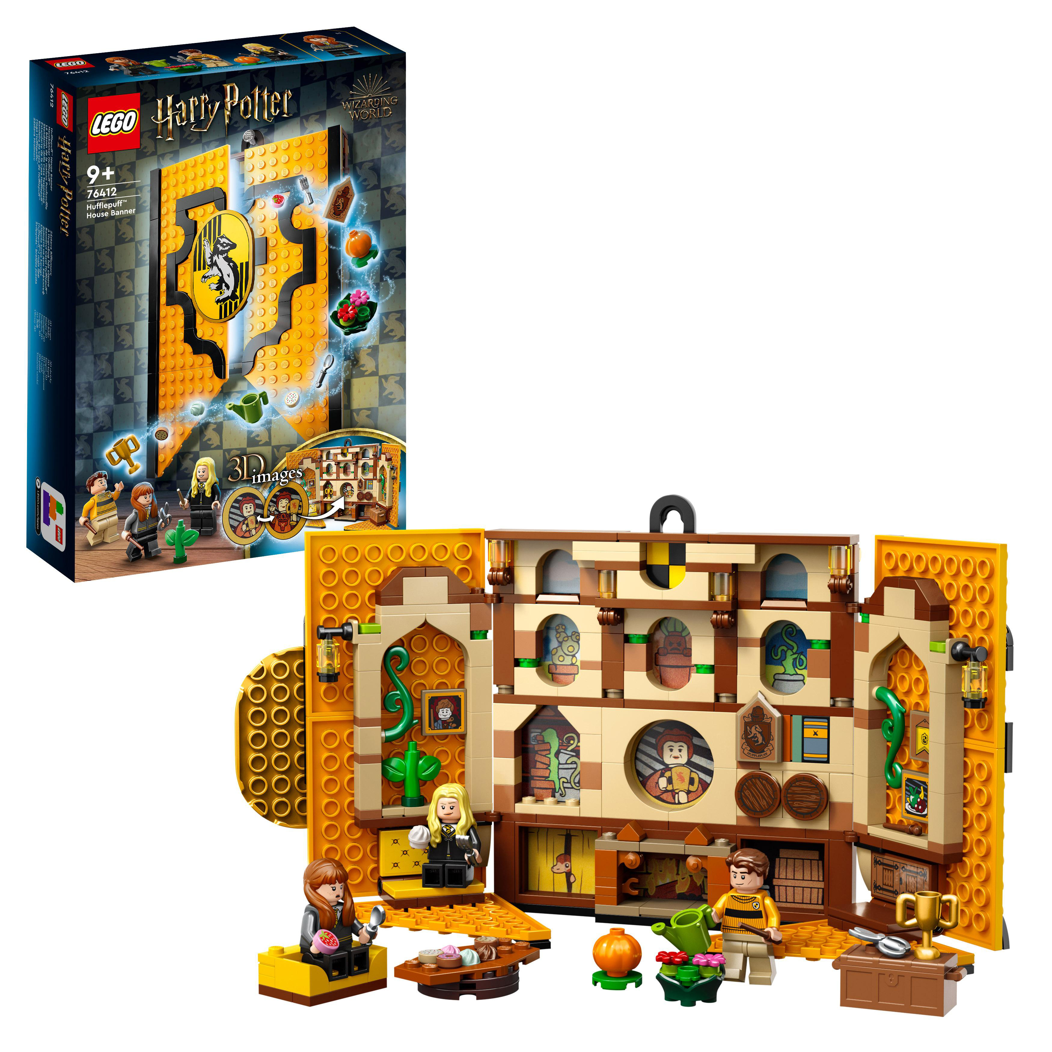LEGO Harry Hufflepuff Potter Bausatz, Hausbanner Mehrfarbig 76412