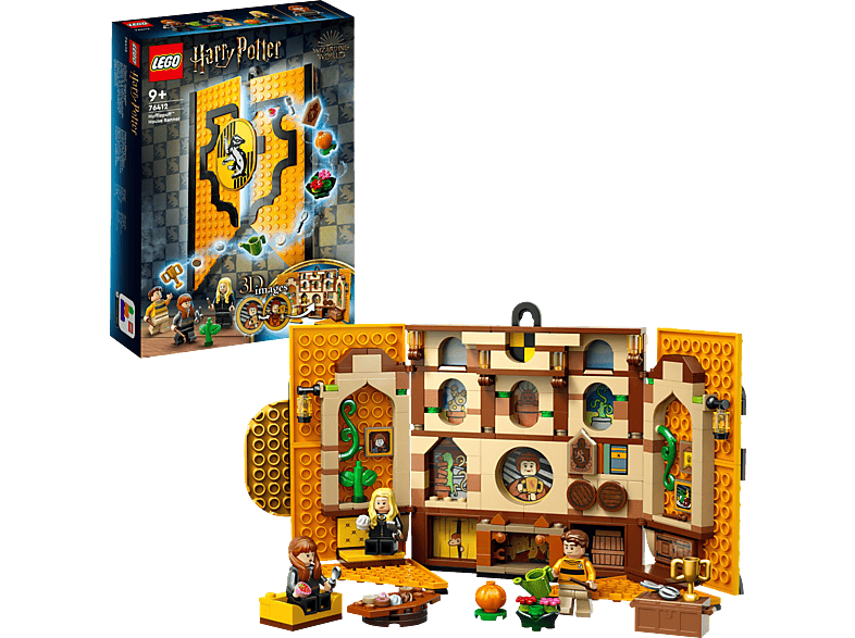 Bausatz, Hufflepuff Hausbanner LEGO Harry Mehrfarbig 76412 Potter
