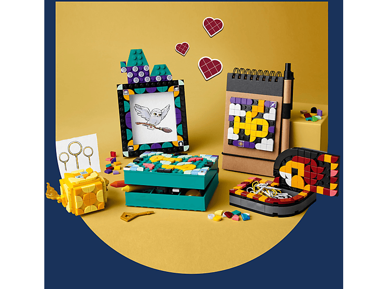 Thumbnail - LEGO DOTS 41811 Hogwarts Harry Potter Schreibtisch-Set Bausatz, Mehrfarbig
