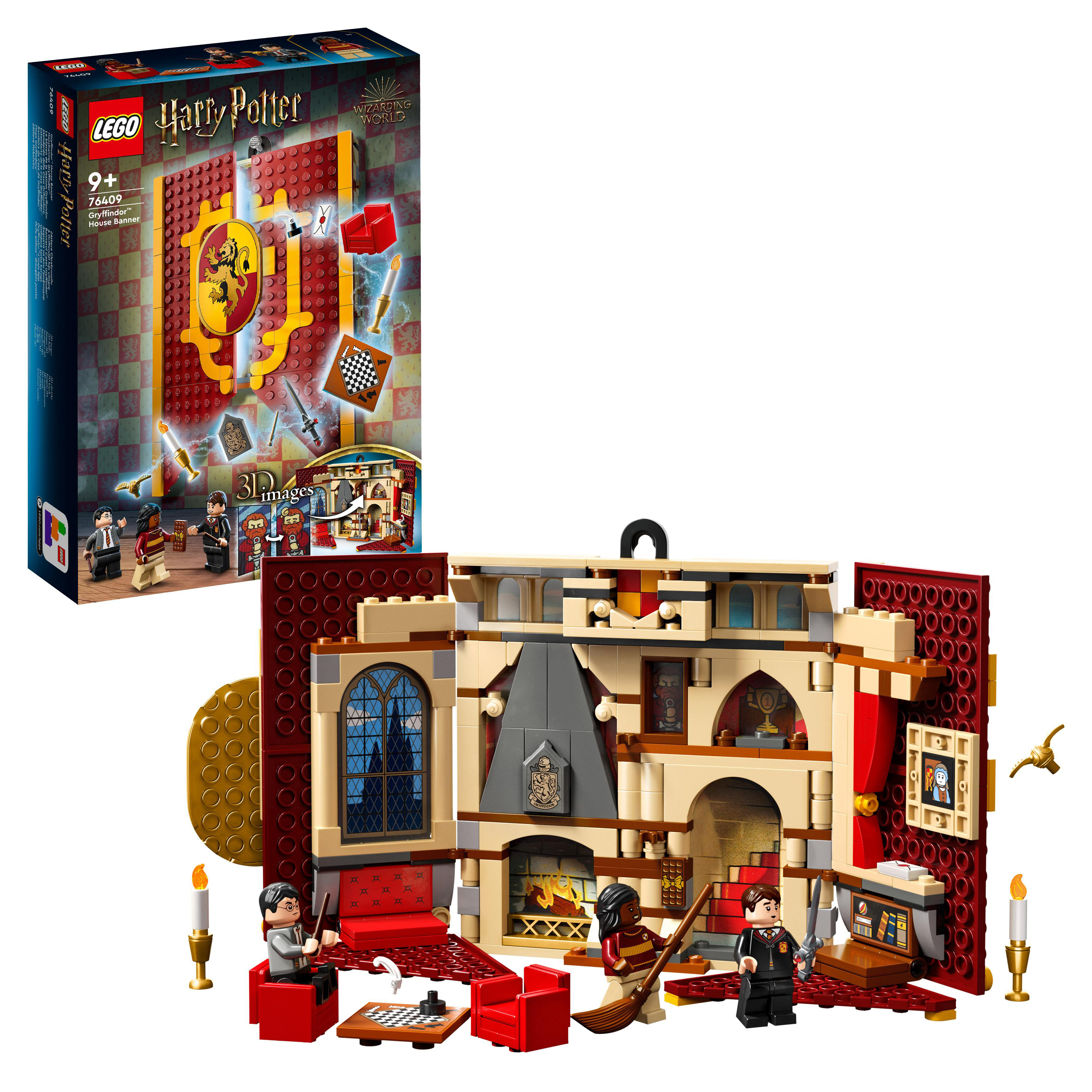 LEGO Harry Potter 76409 Hausbanner Gryffindor Bausatz, Mehrfarbig