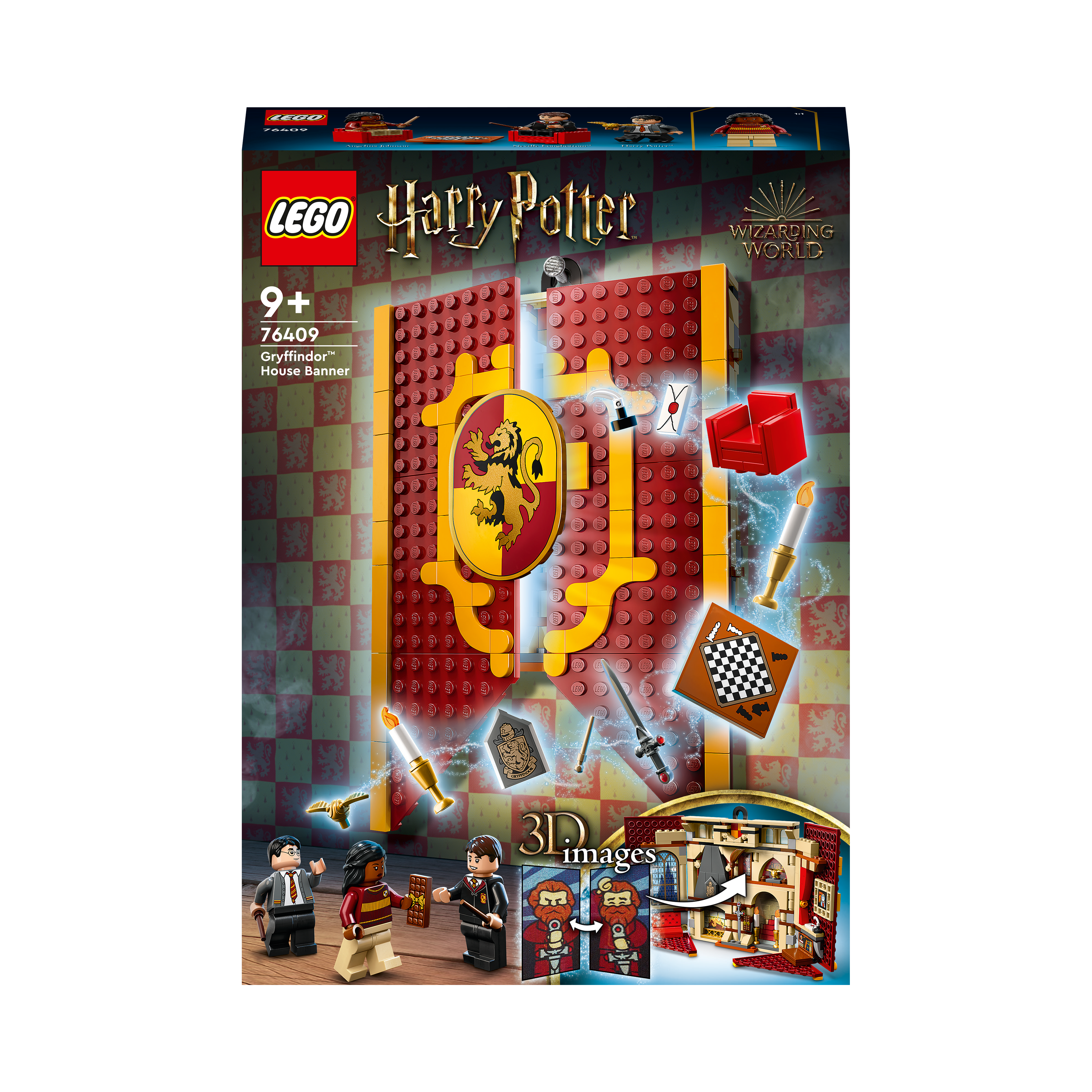 LEGO Harry Potter 76409 Hausbanner Gryffindor Bausatz, Mehrfarbig
