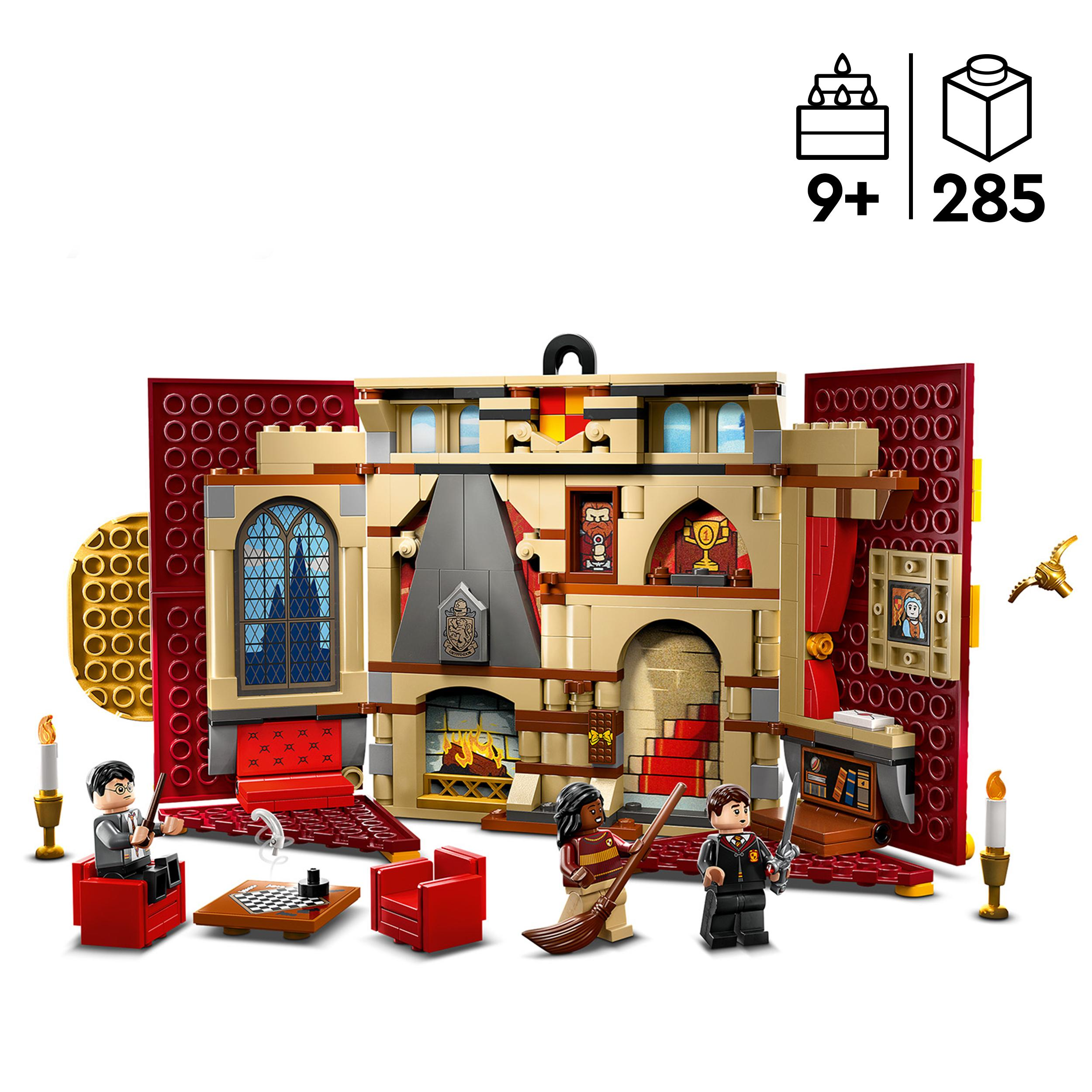 LEGO Harry Potter 76409 Hausbanner Gryffindor Bausatz, Mehrfarbig