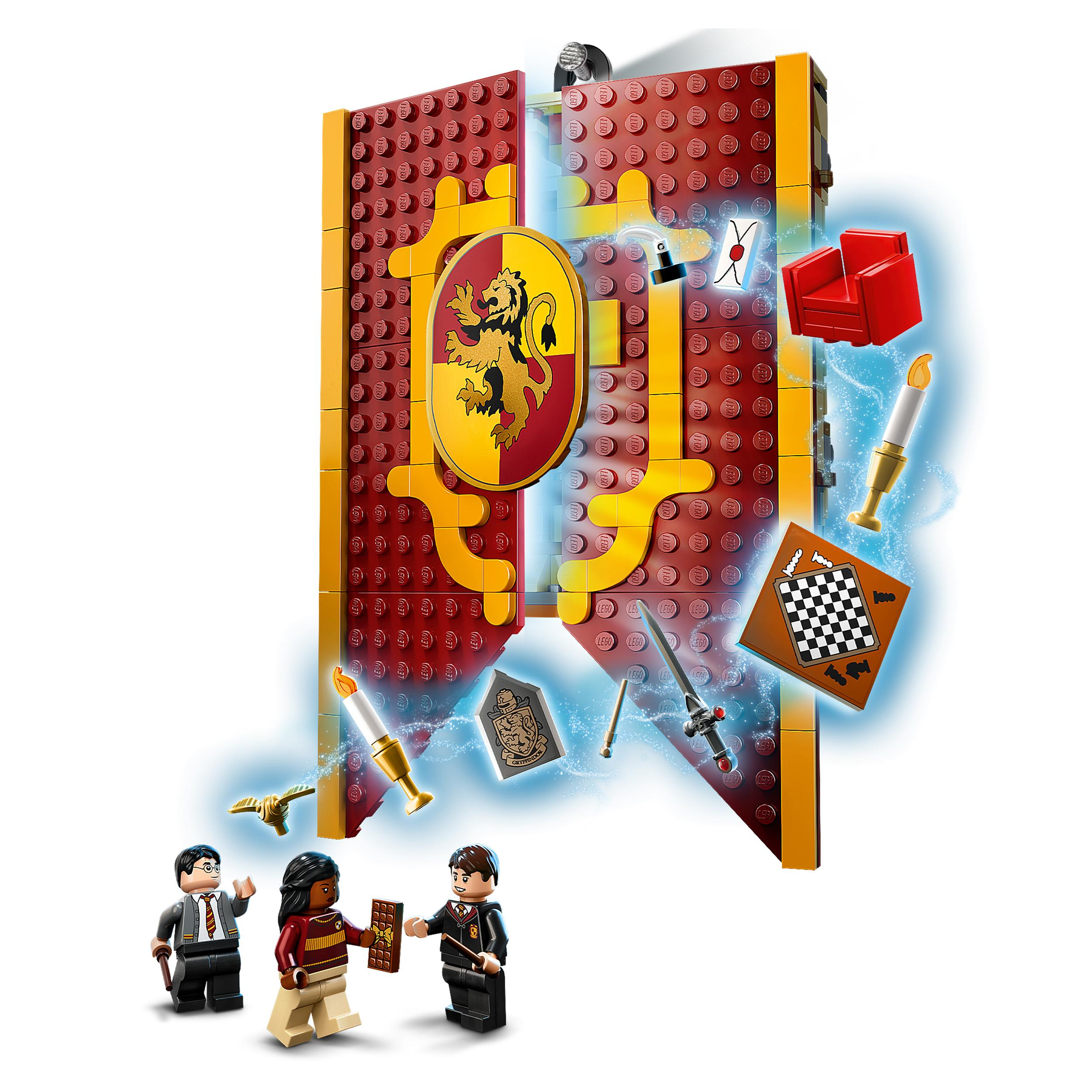 LEGO Harry Potter 76409 Hausbanner Gryffindor Bausatz, Mehrfarbig
