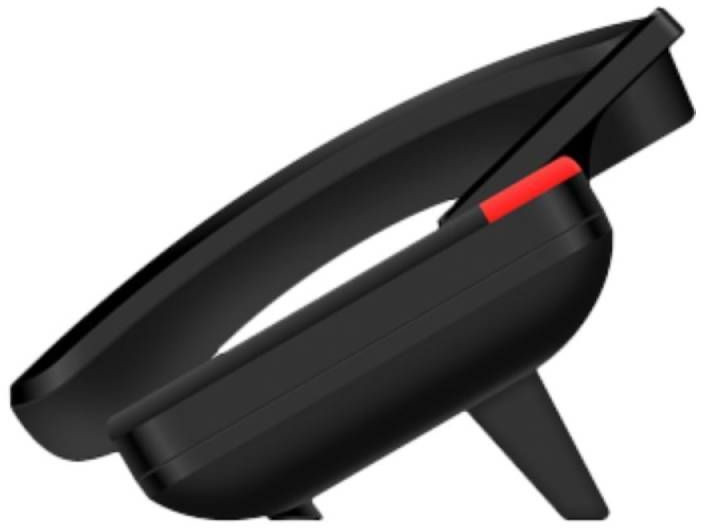 MAXCOM Téléphone fixe de bureau avec carte SIM et Whatsapp (MM42D)