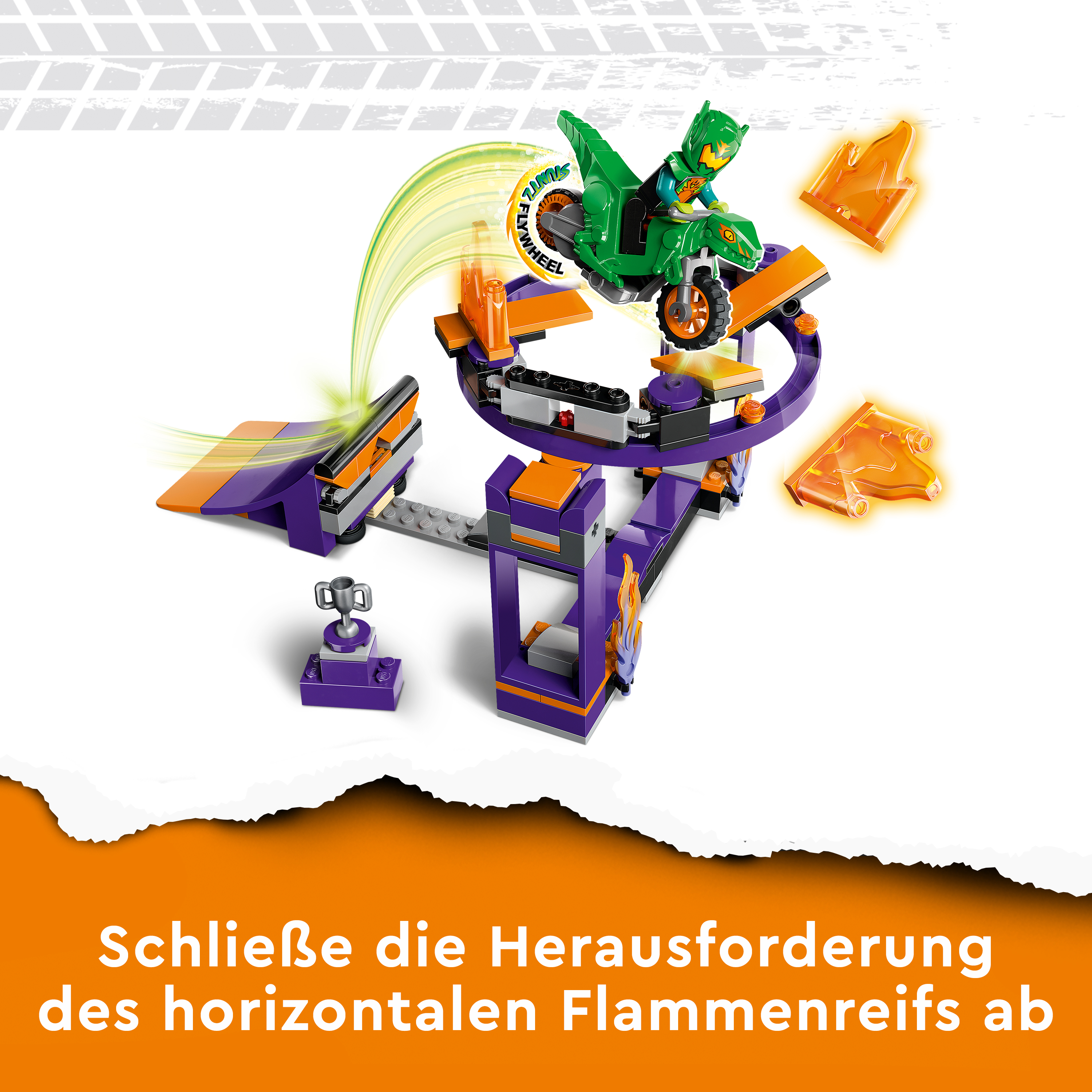 Sturzflug-Challenge 60359 City Stuntz Bausatz, LEGO Mehrfarbig