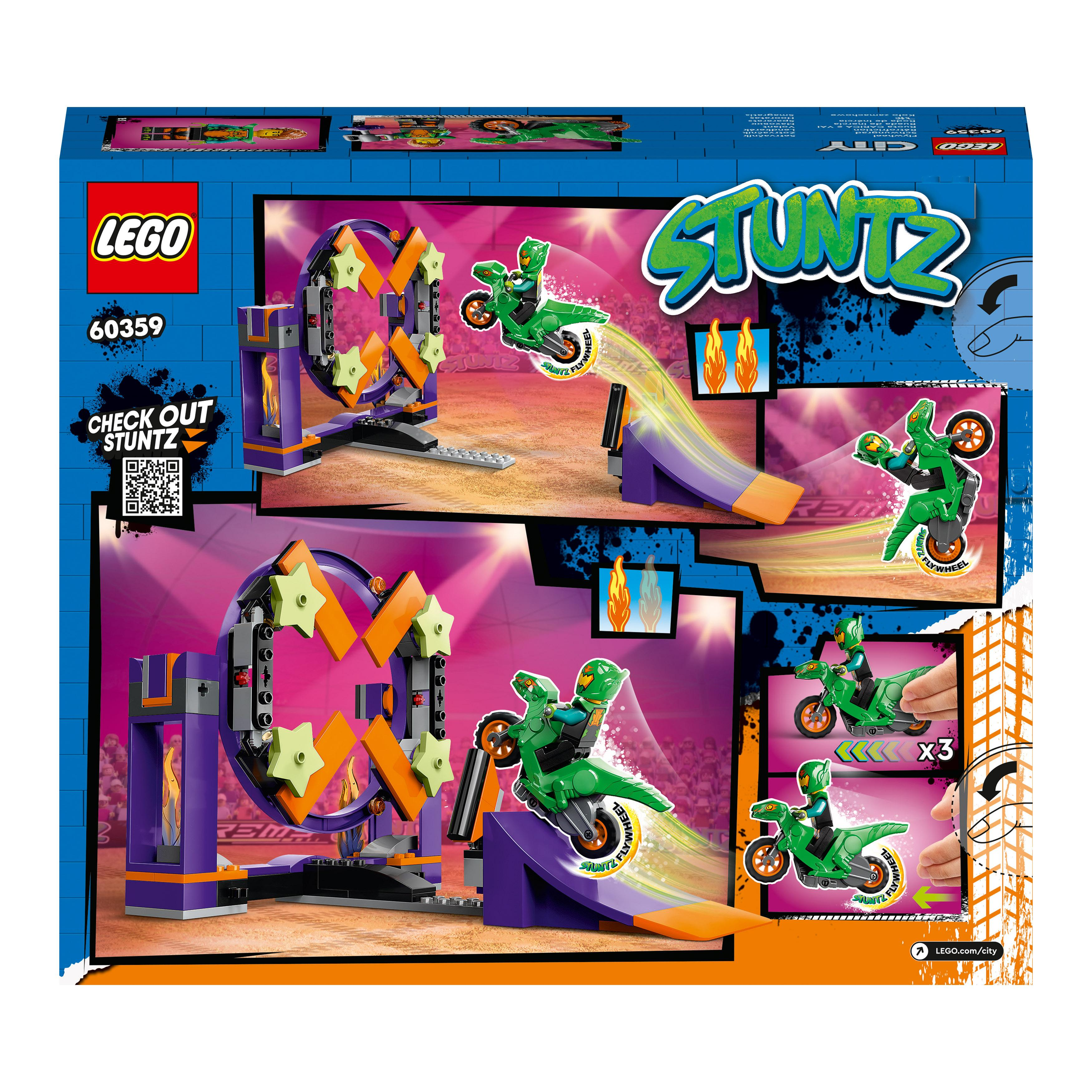 LEGO City Stuntz 60359 Sturzflug-Challenge Bausatz, Mehrfarbig