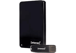 INTENSO Memory Drive Pack, 2,5" külső HDD, USB 3.0, 2TB + 32GB USB 2.0 Pendrive (6023880)