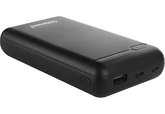 INTENSO XS20000 powerbank, 20000 mAh, 5v, 3,1A, USB-A és USB Type-C, fekete (7313550)
