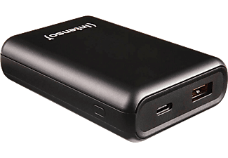 INTENSO A10000 powerbank, 10000 mAh, PD 20W, QC 18W, 5V, 3A, USB-A és USB Type-C, antracit (7322430)