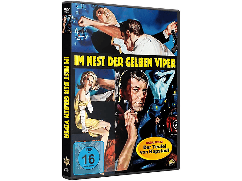 Im Nest der gelben Viper/Der Teufel von Kapstadt DVD (FSK: 16)